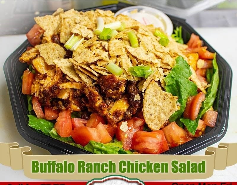 Buffalo Ranch Chicken Salad.